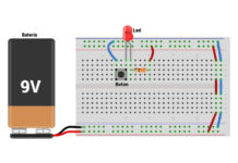 ¿Cómo conectar y prender un led usando la Protoboard?