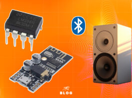 Amplificador de Audio BT con LM386 y MH-M28