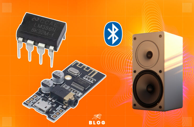 Amplificador de Audio BT con LM386 y MH-M28