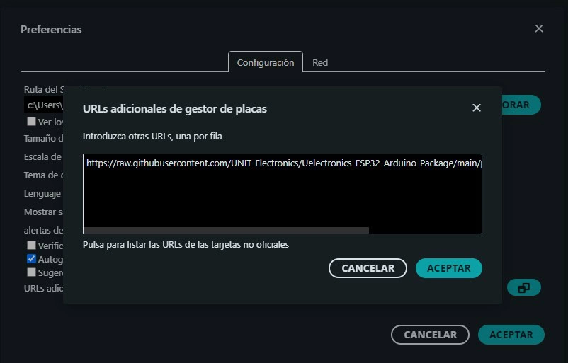 Termómetro con ESP32