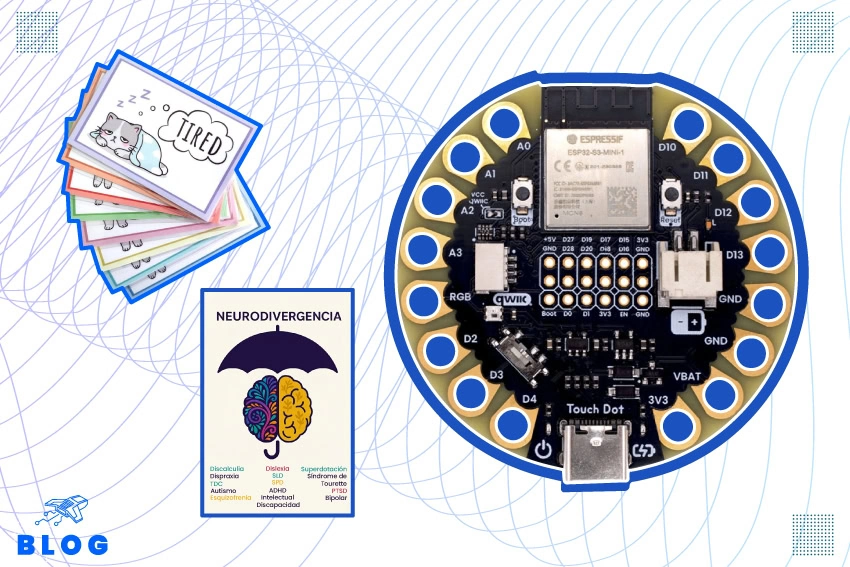 EN127 Uso de UNIT Touchdot ESP32-S3 para apoyo comunicativo