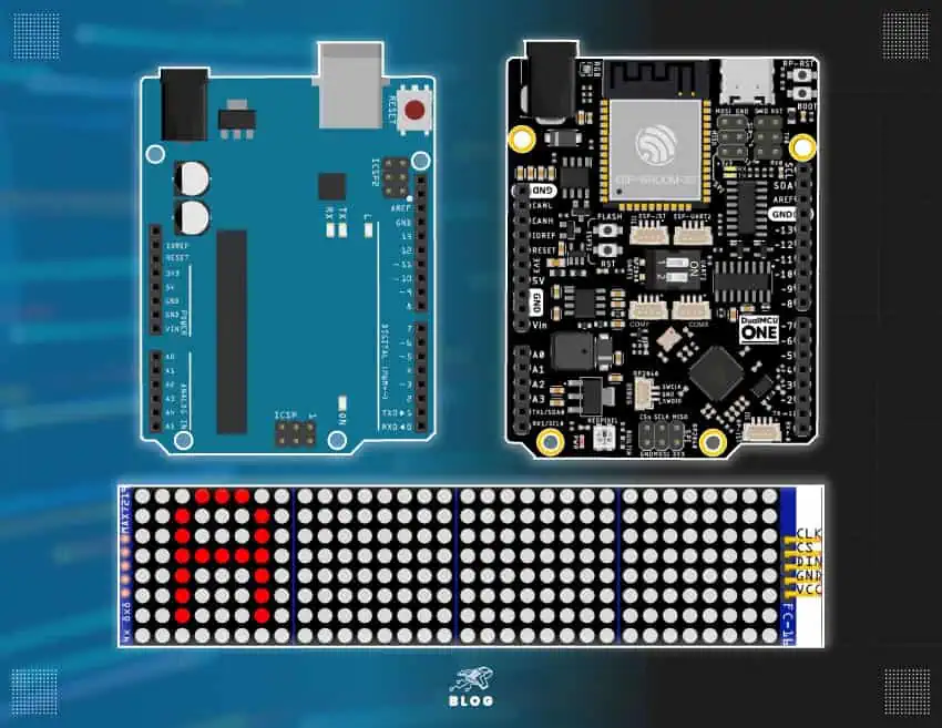 Letrero LED Inteligente: Control de Mensajes con Botones