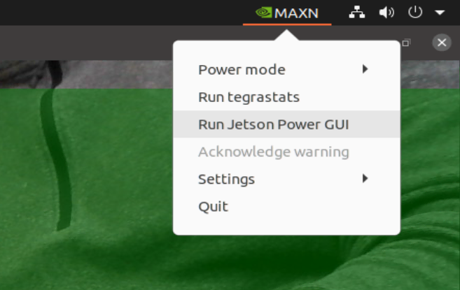 EN133 - Modelos de Visión Artificial con la reComputer J4011 - v04 - menu nvidia configuracion