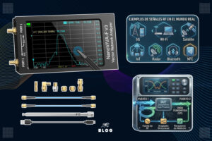 Introducción al uso del Analizador de redes vectoriales NanoVNA-F V3
