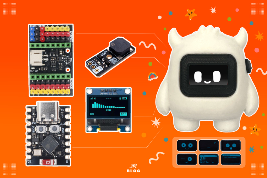 SinTexto-Tú-Robot-MOCHI-con-la-ESP32-C3-y-el-TTP223B