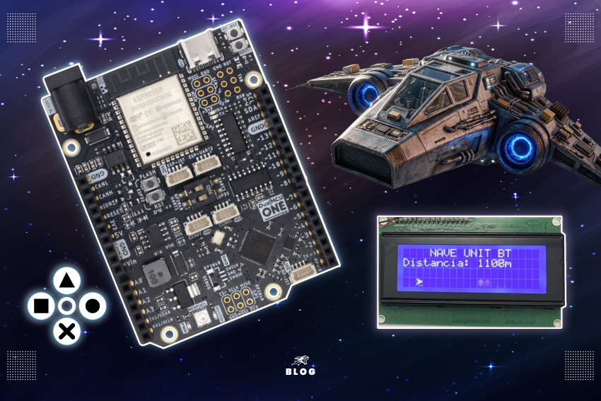 Controla la Nave UNIT vía Bluetooth con tu DualMCU ONE