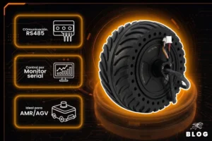 Controla los Motores Direct-Drive Hub M0601 con UNIT Pulsar ESP32-C6 y DFR0845